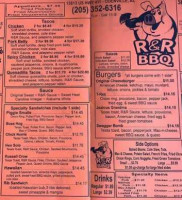 Little Bit Of R R Bbq menu