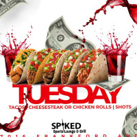 Spiked Sports Lounge Grill food