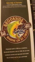 Hansen's Brookside Bar & Grill and Pizzeria food