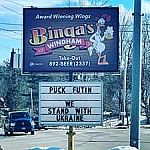 Bingas Windham outside