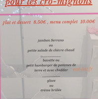 L'assiette Troglodyte menu