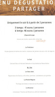 La Table De Laurent menu