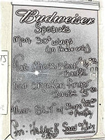 Dog House Saloon menu