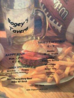 Bogey's Tavern, LLC food