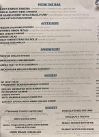 Arena Grill menu