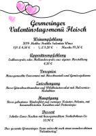 Germeringer - das griabige Wirtshaus menu