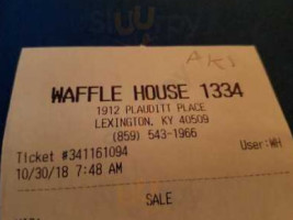 Waffle House inside