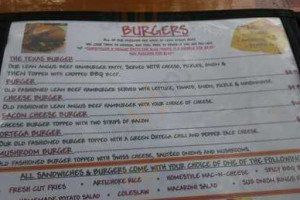 Mountain View Barbeque menu