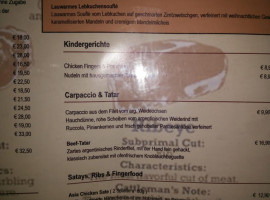 Kathi`s Steakhaus menu