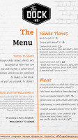 The Dock Bar Restaurant menu