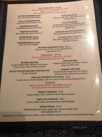 Tack's Inn menu