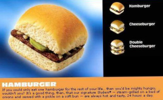 White Castle menu