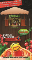 Cabanat Pizza menu