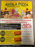 Avola Pizza Cernay food