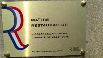 Abbaye De Villeneuve food