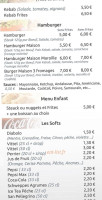 La Croustillade menu