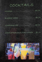 J T's Diner menu