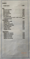 Le Hong Kong menu