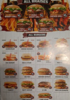 Sun Burger menu