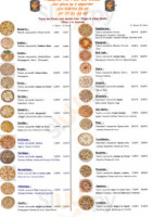 Pizzeria Au Coin Du Feu menu