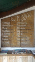 La Case A Pizzas menu