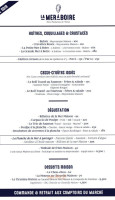 Chouchou Guinguette menu