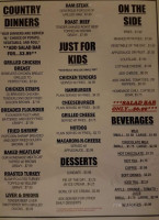 Four Keys menu