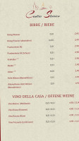 Ristorante Centro Storico menu