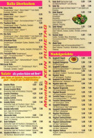 Pizzeria Roma menu