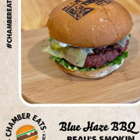 Blue Haze Barbecue food