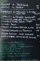 Le Zèbre Vert menu