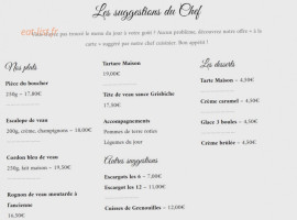 Brasserie Le 64 menu
