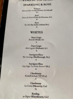 Berkeley Cut Steakhouse menu