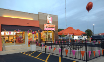 Dunkin' outside