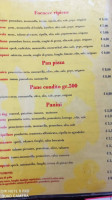 Pizzeria Zampano menu