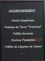 L'auberge Du Lac menu