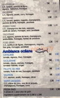 Ambiance Pizza 31 menu