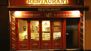 Au Grandgousier menu