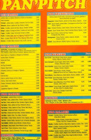 PAN'PITCH menu