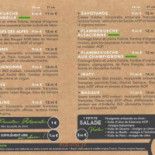 Basilic Co menu