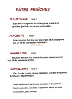 Restaurant Le Normand menu