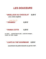 Restaurant Le Normand menu