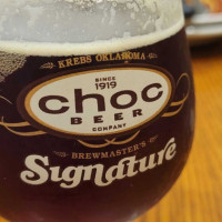 Choc Beer food