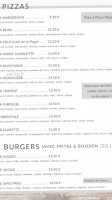 Le Cafe De La Plage menu