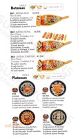 Sushi Hanaki menu