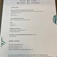 Floor’s Coffee Brunch menu