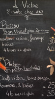 Le Victor menu
