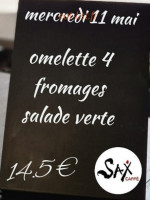 Café Le Sax menu