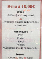 Canard Laqué Domont menu