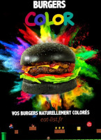Burgers Color menu